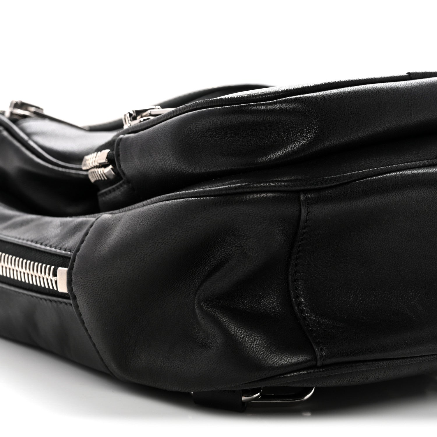 Alexander Wang Lambskin Medium Attica Backpack Black 9 of 11