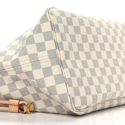 Louis Vuitton Damier Azur Neo Neverfull GM Rose Ballerine 9 of 10