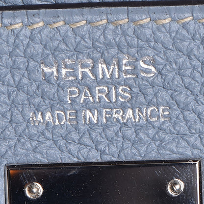 Hermes Togo Kelly Retourne 35 Ciel 25 of 37