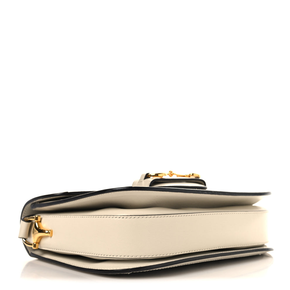 Gucci GG Supreme Monogram Horsebit 1955 Shoulder Bag Beige Mystic White ...
