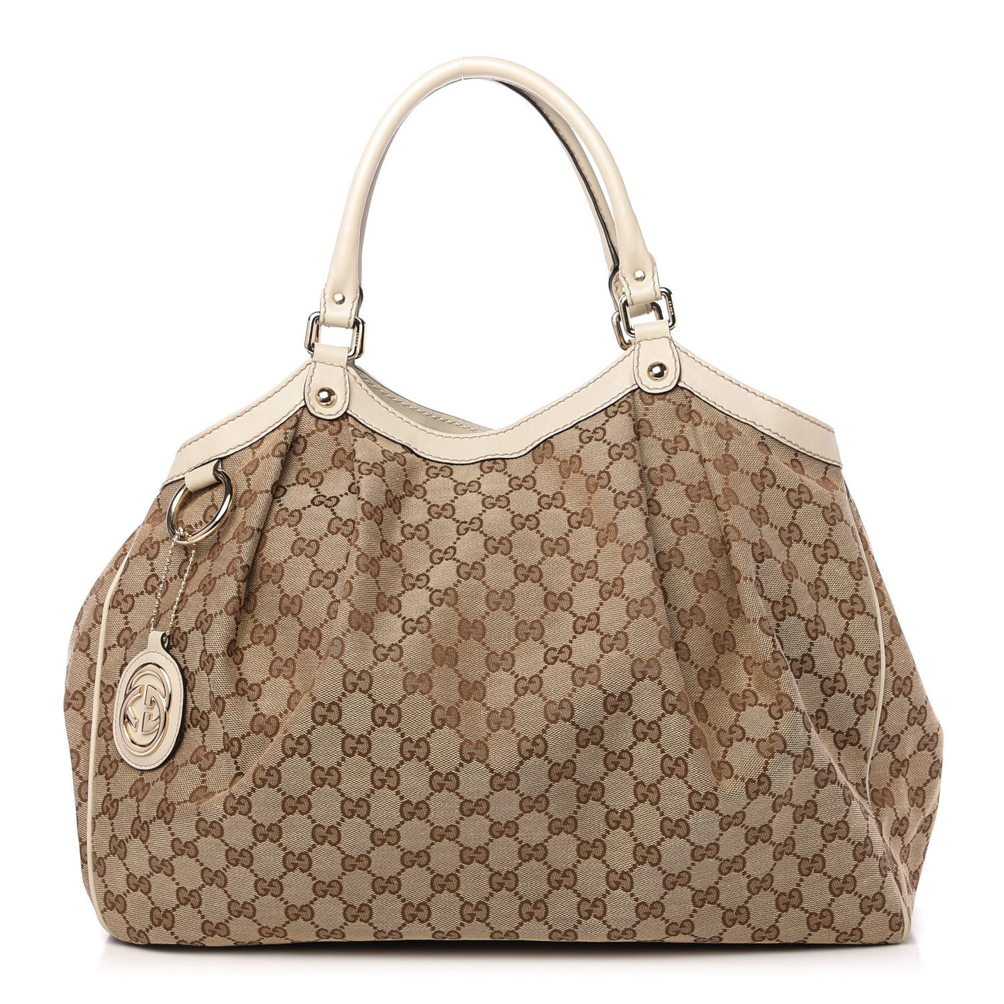 Monogram Large Sukey Tote Off White