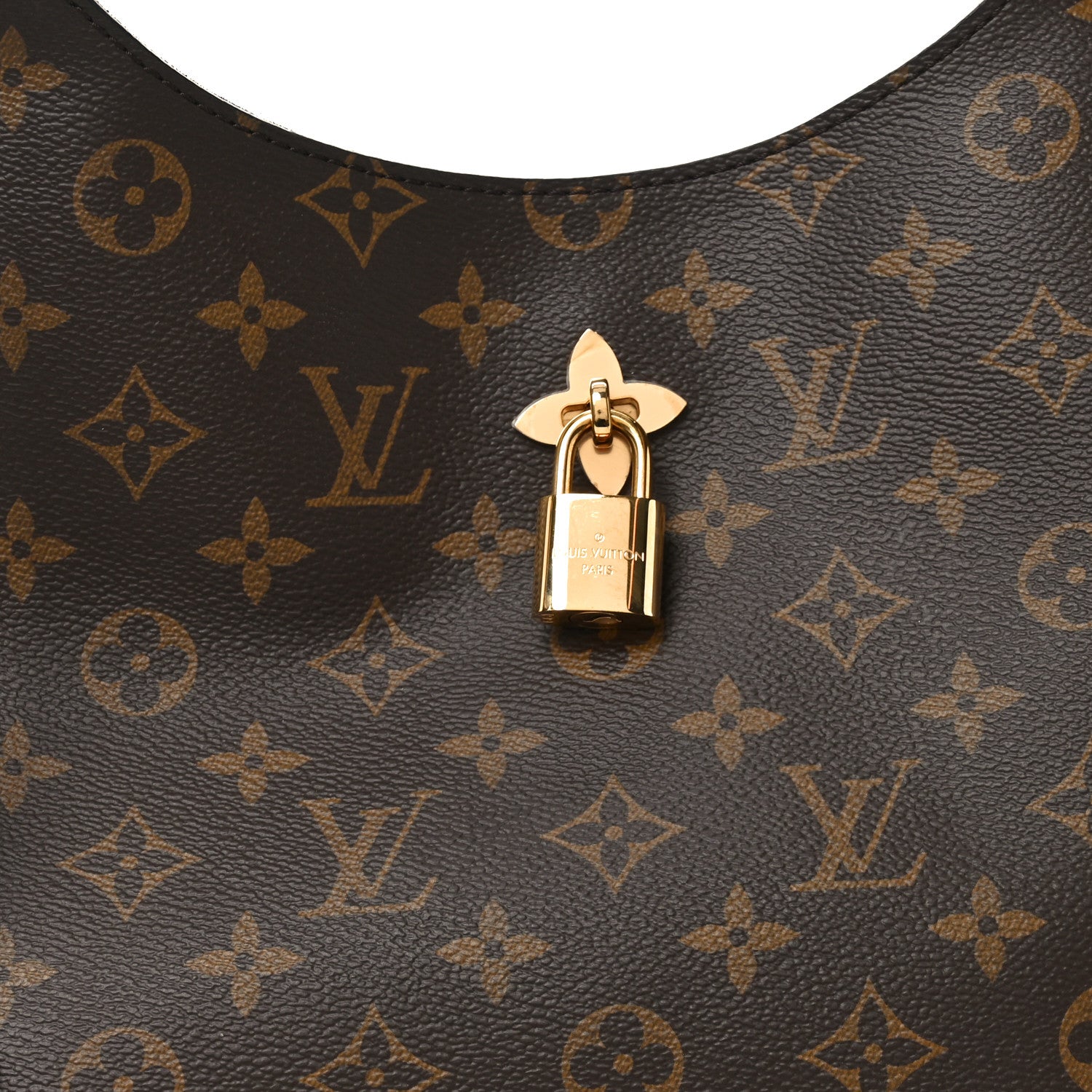 Louis Vuitton Monogram Flower Hobo Black 8 of 10