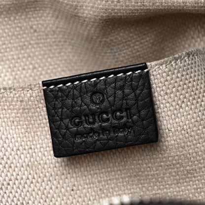 Gucci Pebbled Calfskin Small Soho Disco Bag Black 5 of 8