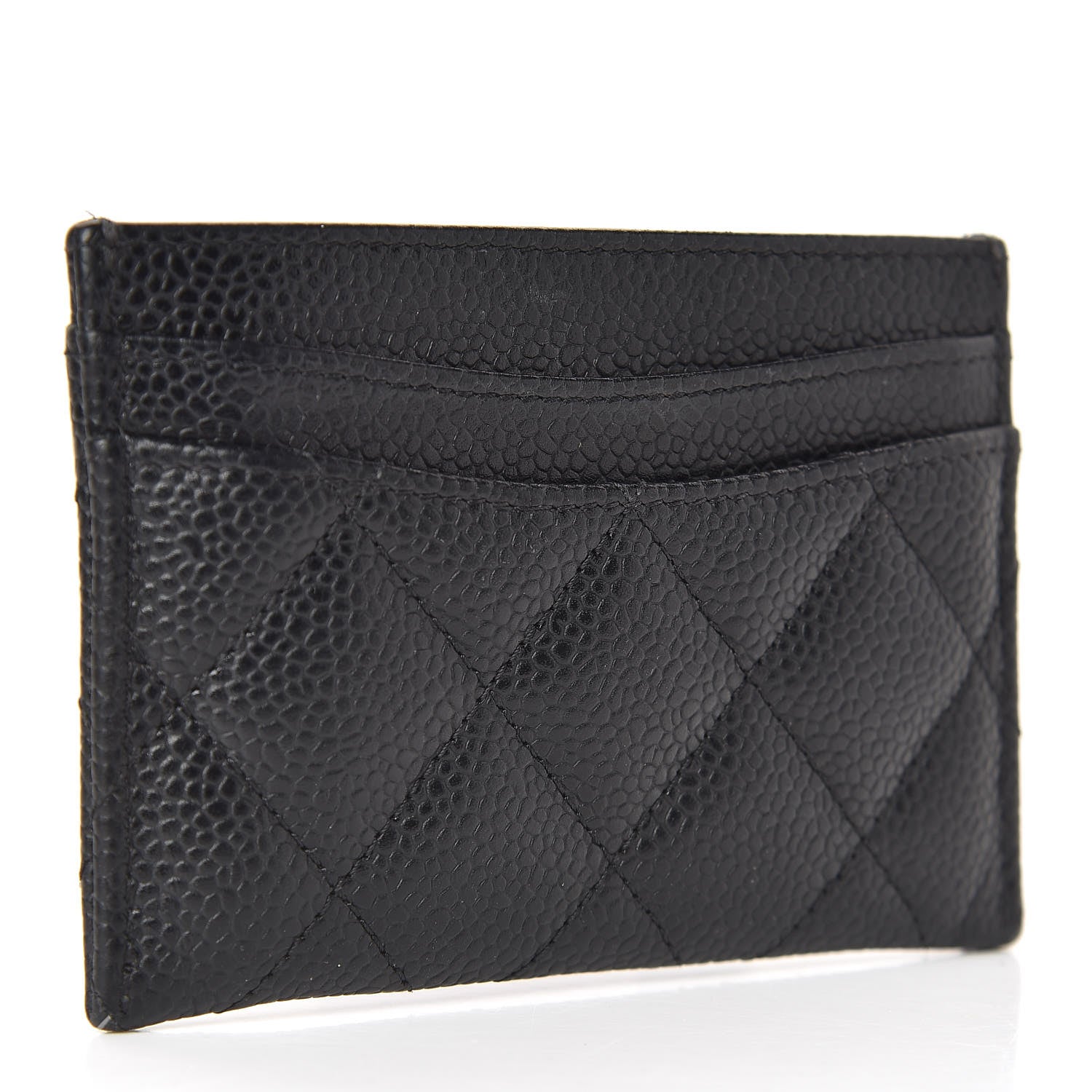 Chanel Caviar Quilted Card Holder Black 3 of 13