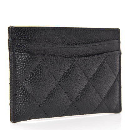 Chanel Caviar Quilted Card Holder Black 3 of 13