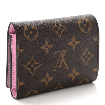 Louis Vuitton Monogram 2021 Christmas Animation Japanese Garden Victorine Wallet Wisteria Pink 3 of 6