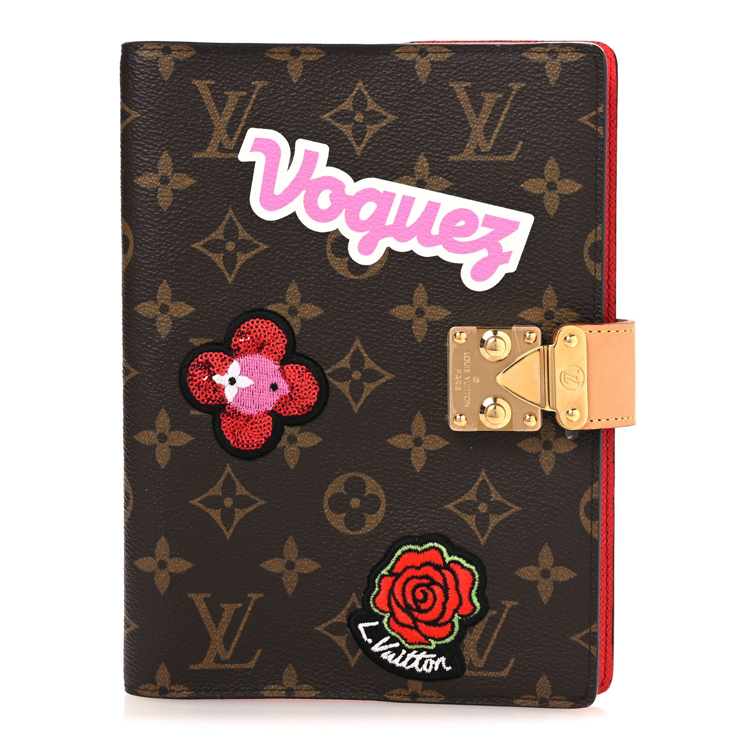 Louis Vuitton Monogram Paul LV Stories Notebook Cover MM 1 of 8