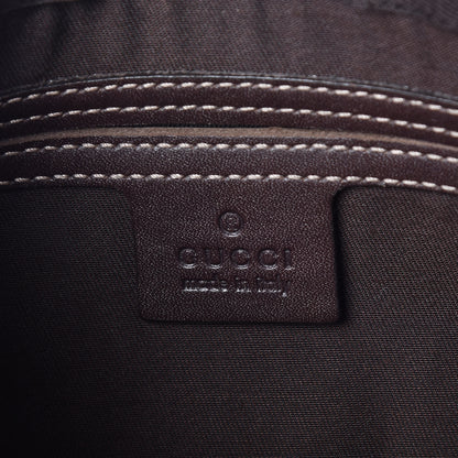 Gucci GG Supreme Monogram Belt Bag Dark Brown 7 of 8