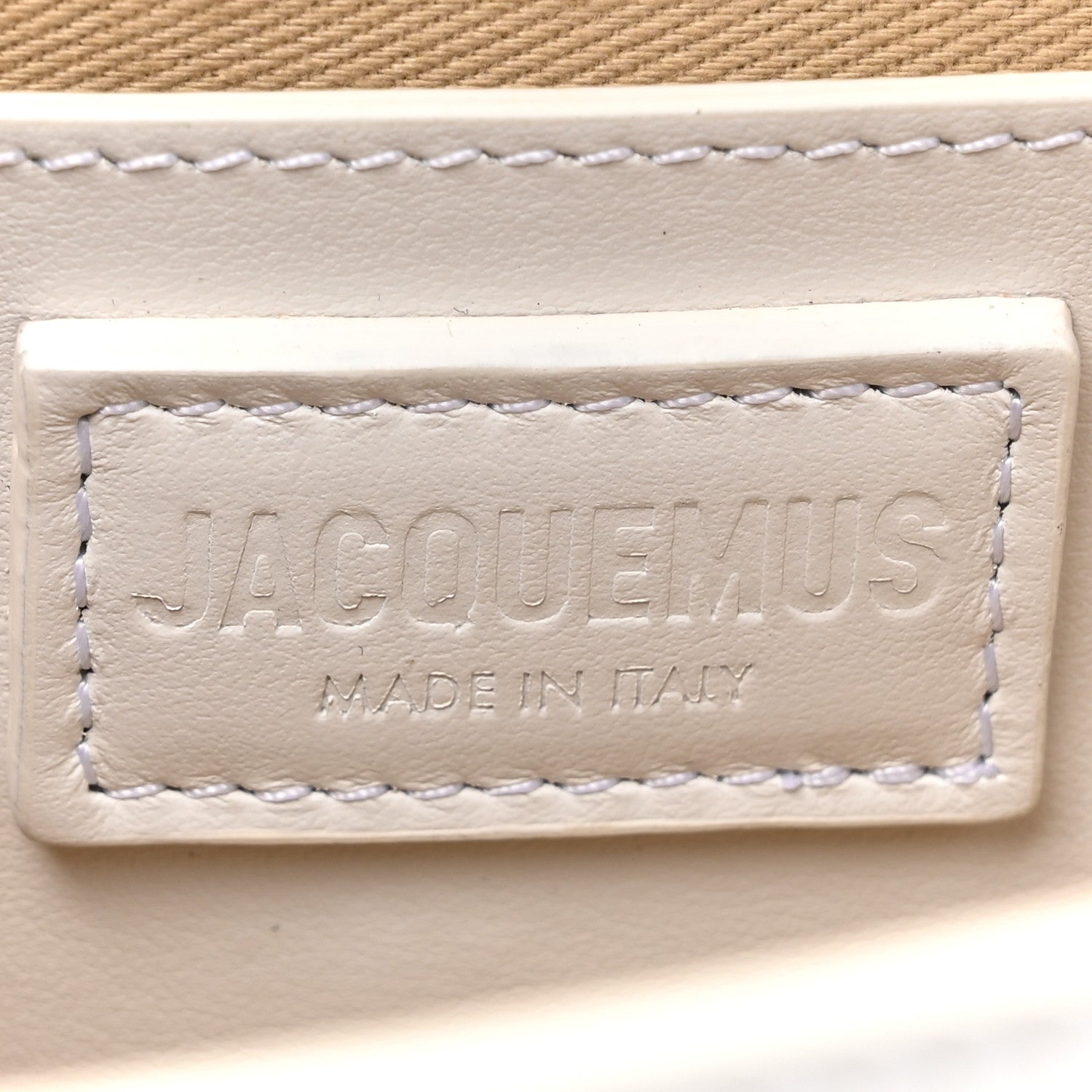 Jacquemus Smooth Calfskin Le Grand Bambino White 6 of 16