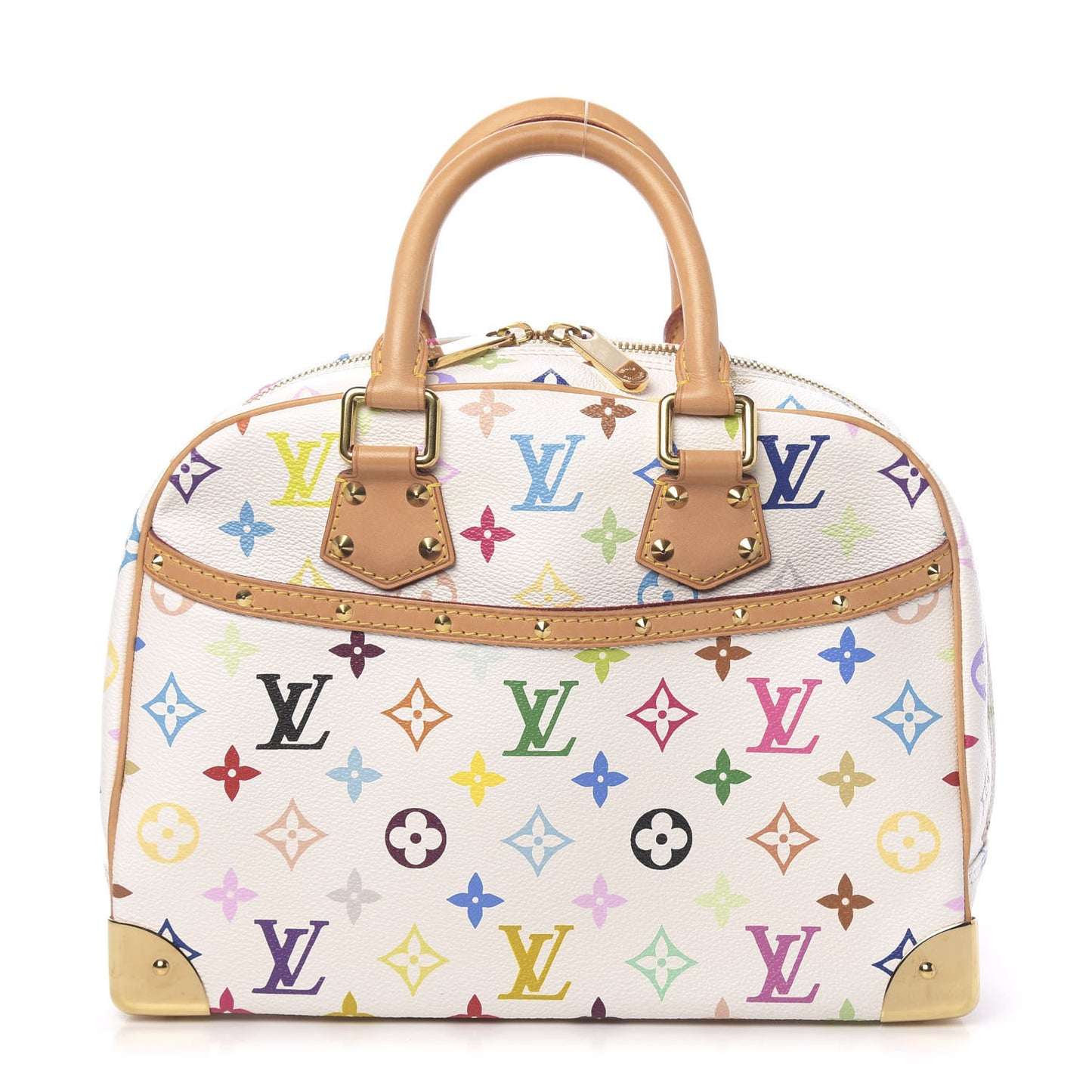 Monogram Multicolor Trouville White
