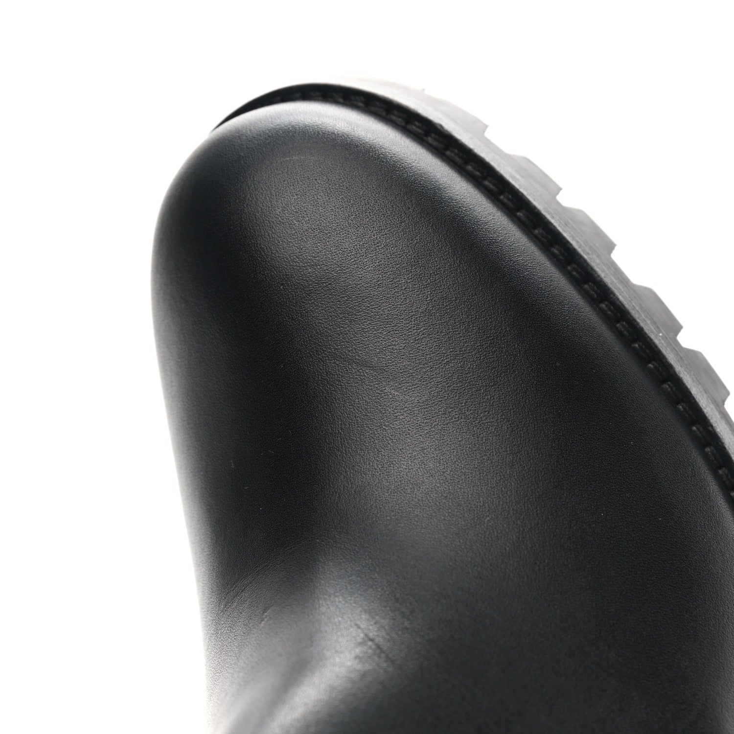 Christian Louboutin Calfskin Marchacroche 70 Chelsea Boots 40 Black 8 of 11
