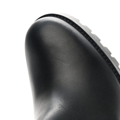 Christian Louboutin Calfskin Marchacroche 70 Chelsea Boots 40 Black 8 of 11