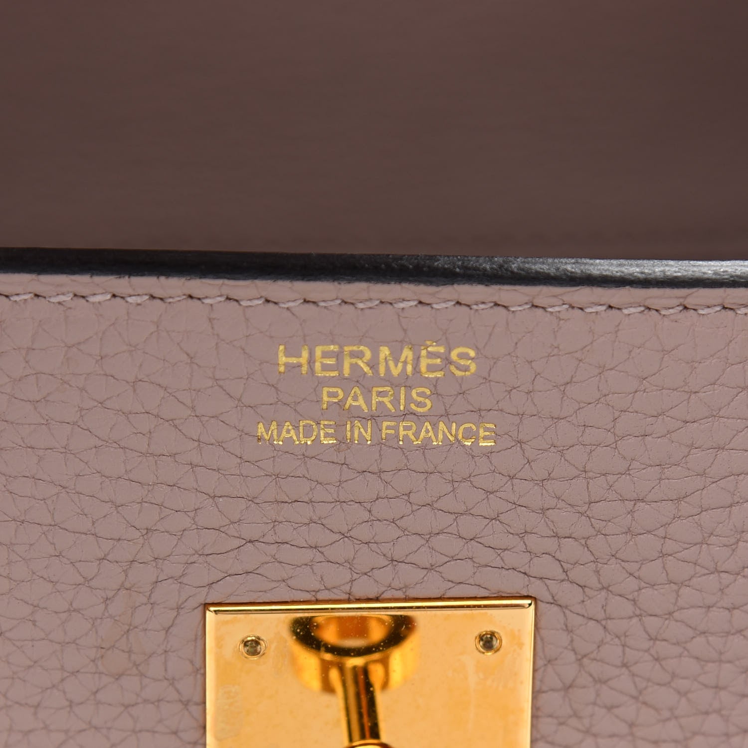 Hermes Taurillon Clemence Birkin 35 Glycine 6 of 10