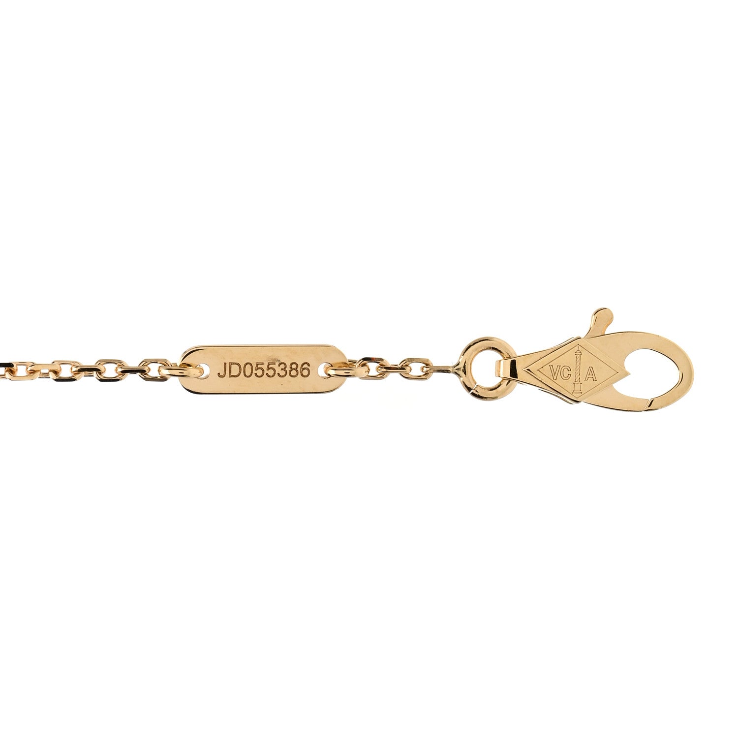 Van Cleef & Arpels 18K Yellow Gold Mother of Pearl Sweet Alhambra Bracelet 3 of 4