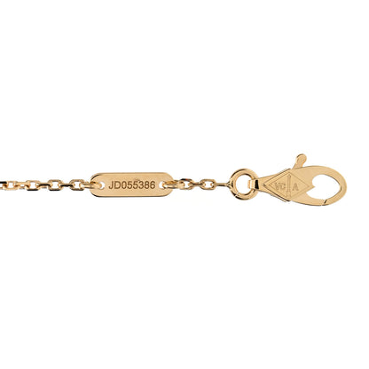 Van Cleef & Arpels 18K Yellow Gold Mother of Pearl Sweet Alhambra Bracelet 3 of 4