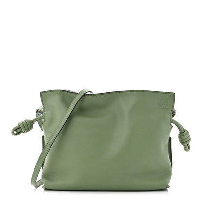 Loewe Calfskin Mini Flamenco Knot Bag Avocado 1 of 10