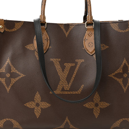 Louis Vuitton Reverse Monogram Giant Onthego MM 7 of 10