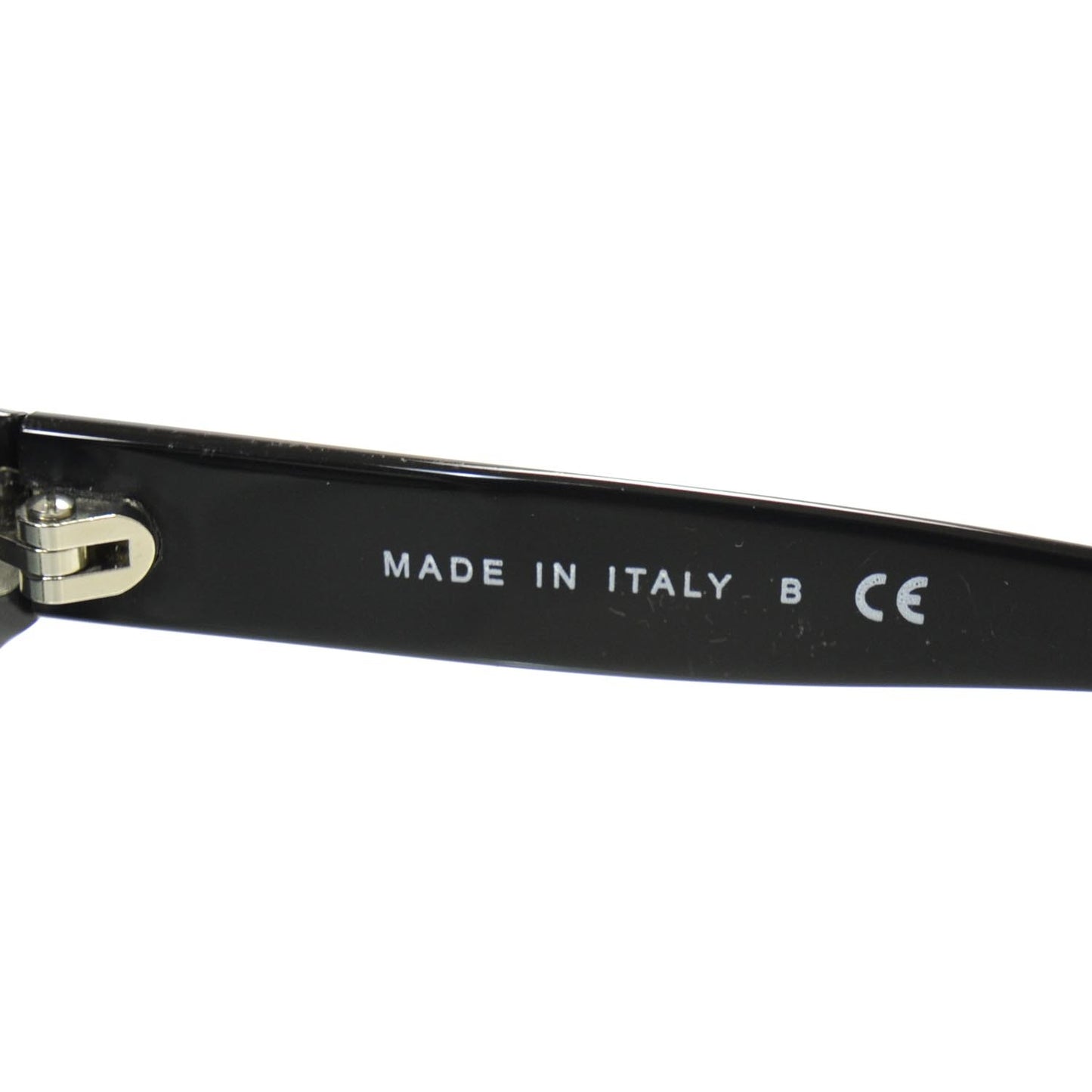 CC Logo Sunglasses 5143 Black and White