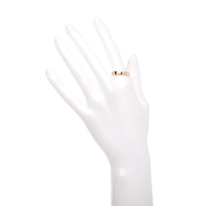 Cartier 18K Pink Gold 3.5mm LOVE Wedding Band Ring 56 7.5 2 of 6