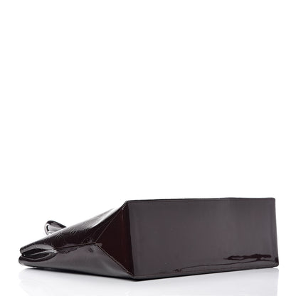 Louis Vuitton Vernis Wilshire GM Amarante 4 of 10