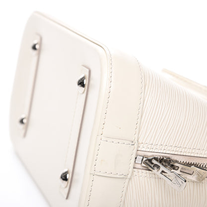 Louis Vuitton Epi Alma PM Ivory 9 of 17