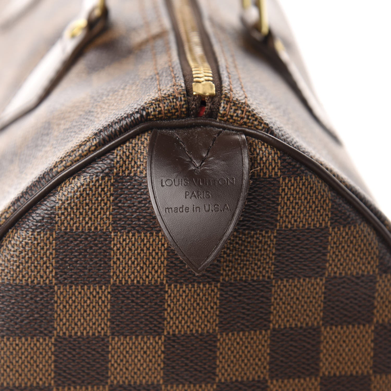Louis Vuitton Damier Ebene Speedy 30 10 of 10