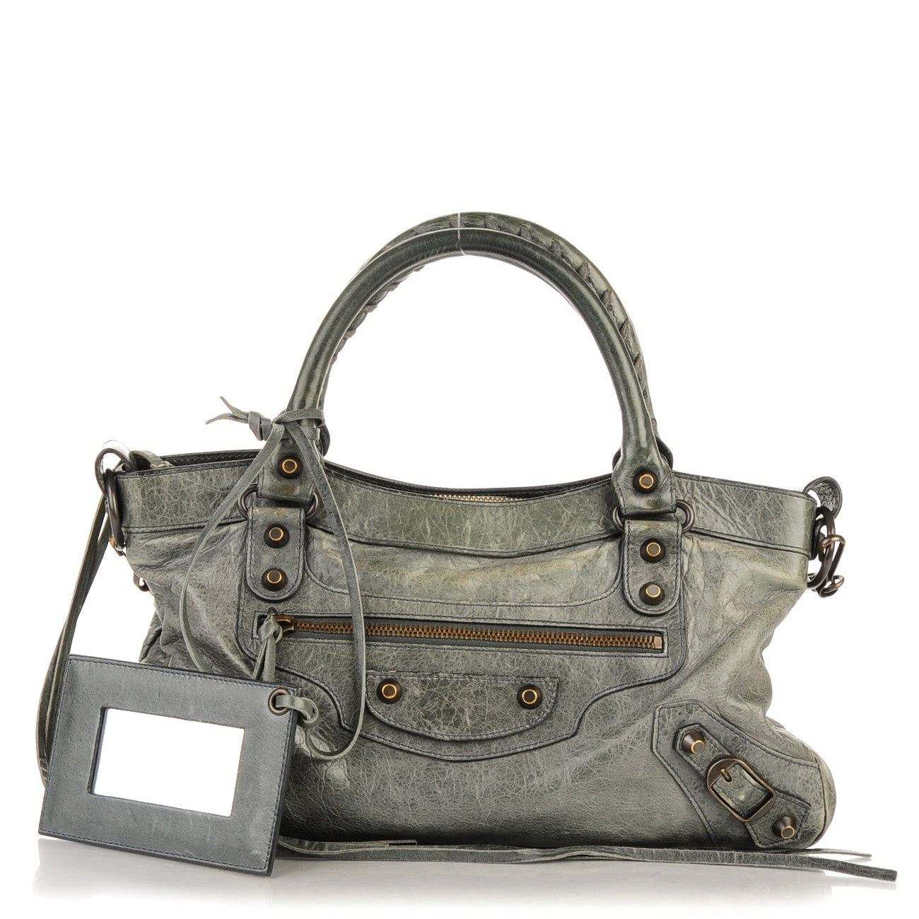 Balenciaga Agneau Classic Hardware First Anthracite 1 of 12