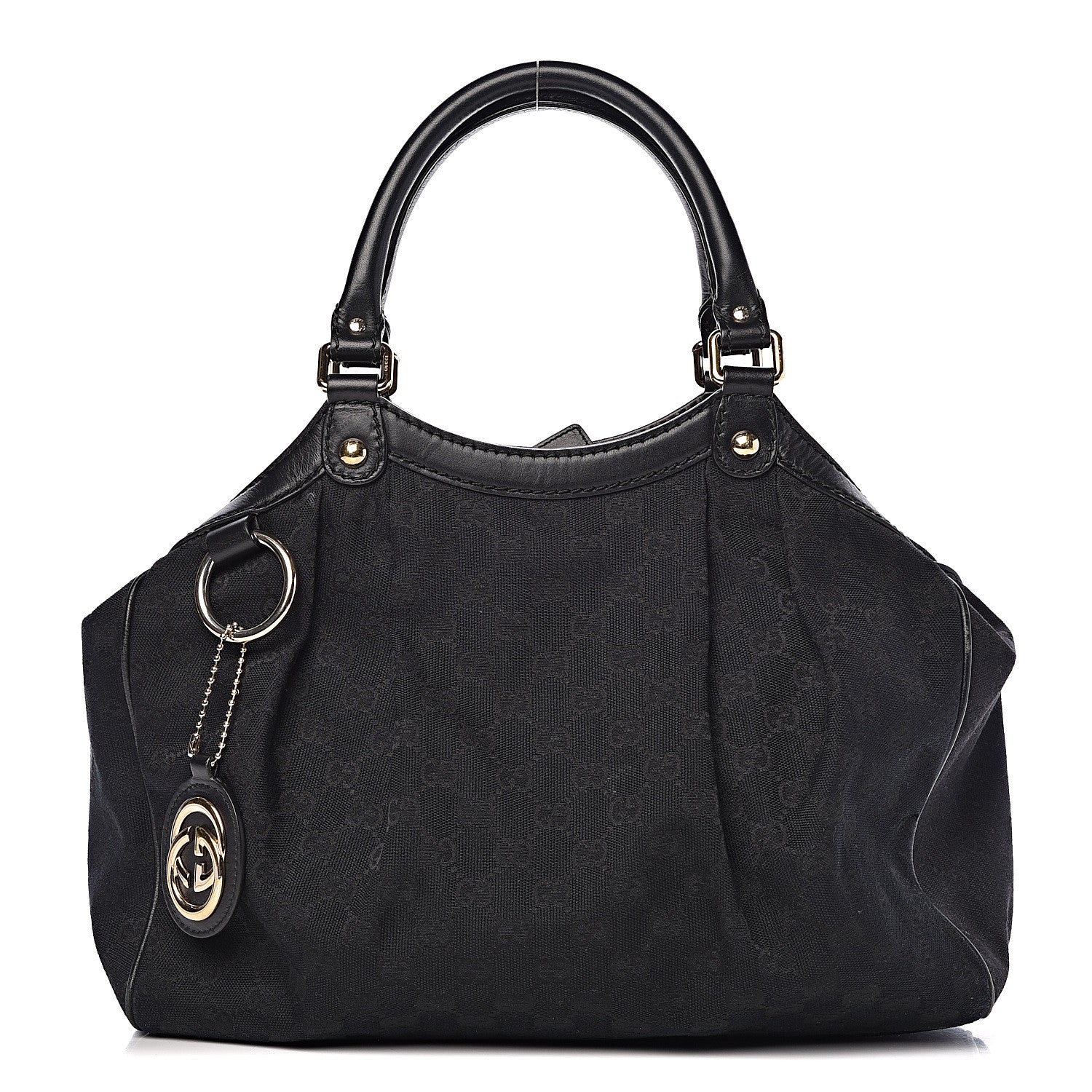 Gucci Monogram Medium Sukey Black 1 of 20