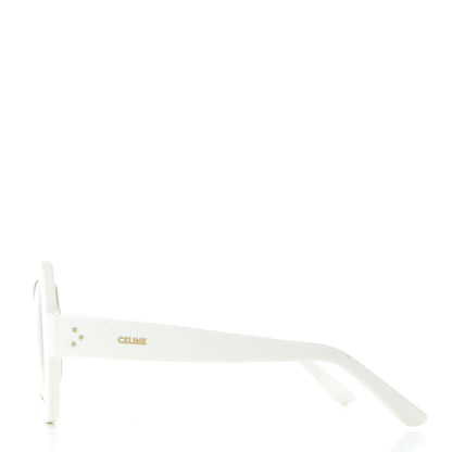 Celine Acetate Butterfly Sunglasses CL 40067I White 3 of 7
