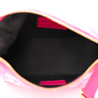 Christian Dior Canvas De Jouy Diortravel Nomad Pouch Pink 5 of 11