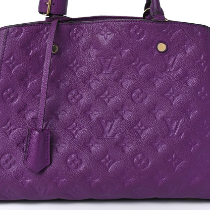 Louis Vuitton Empreinte Montaigne MM Amethyste 7 of 8