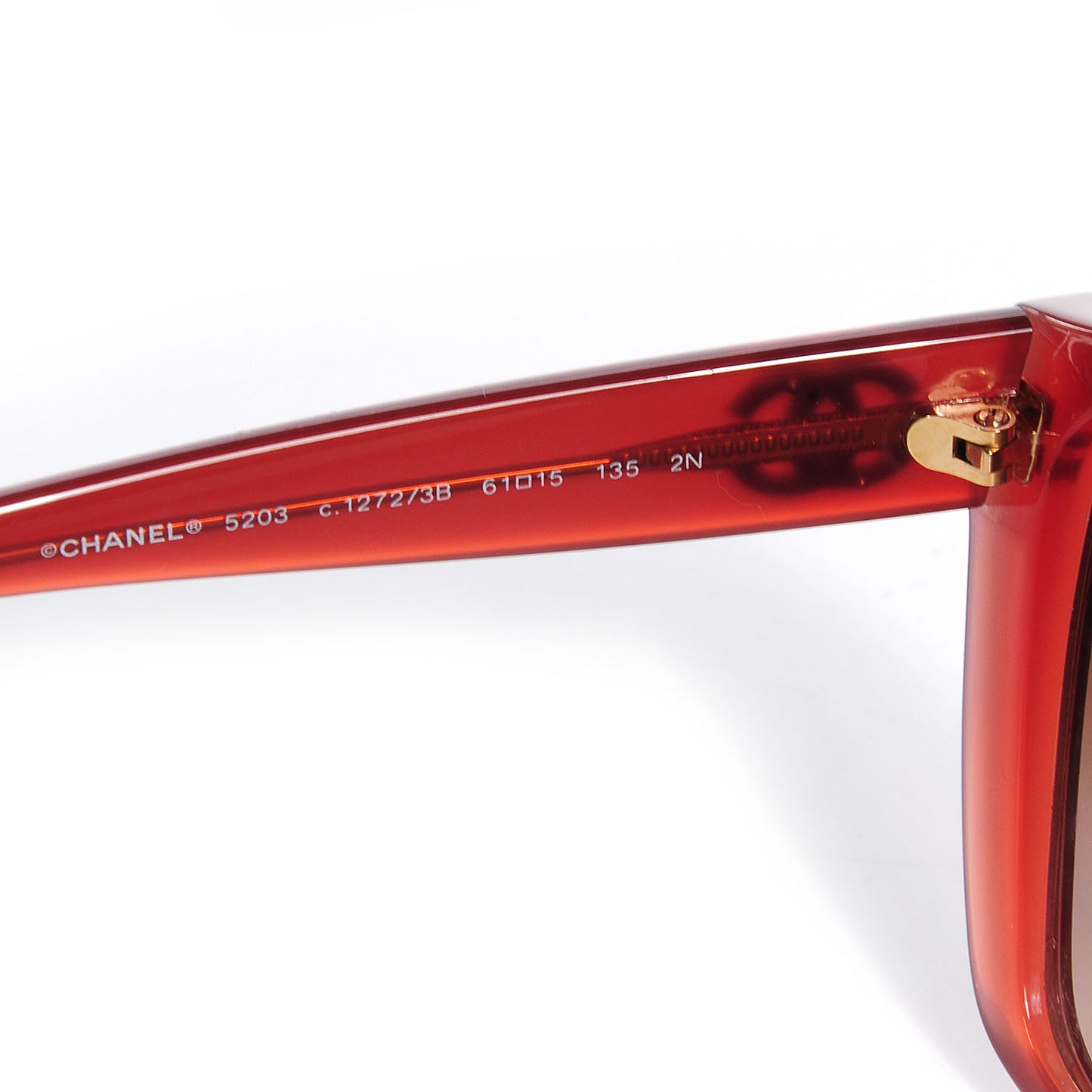 Acetate CC Sunglasses 5203 Red