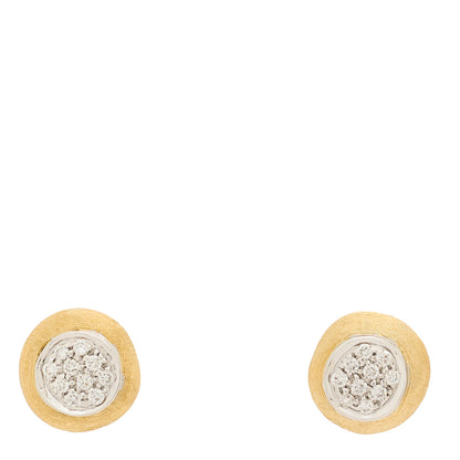Marco Bicego 18K Yellow White Gold Diamond Jaipur Earrings 1 of 5