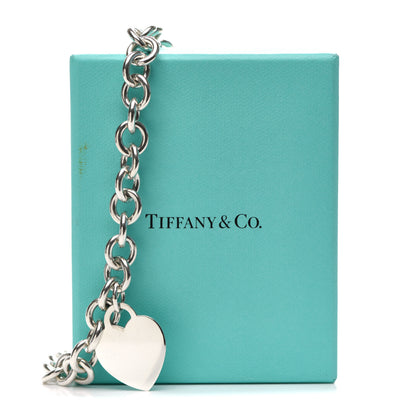 Tiffany Sterling Silver Heart Tag Necklace 5 of 5