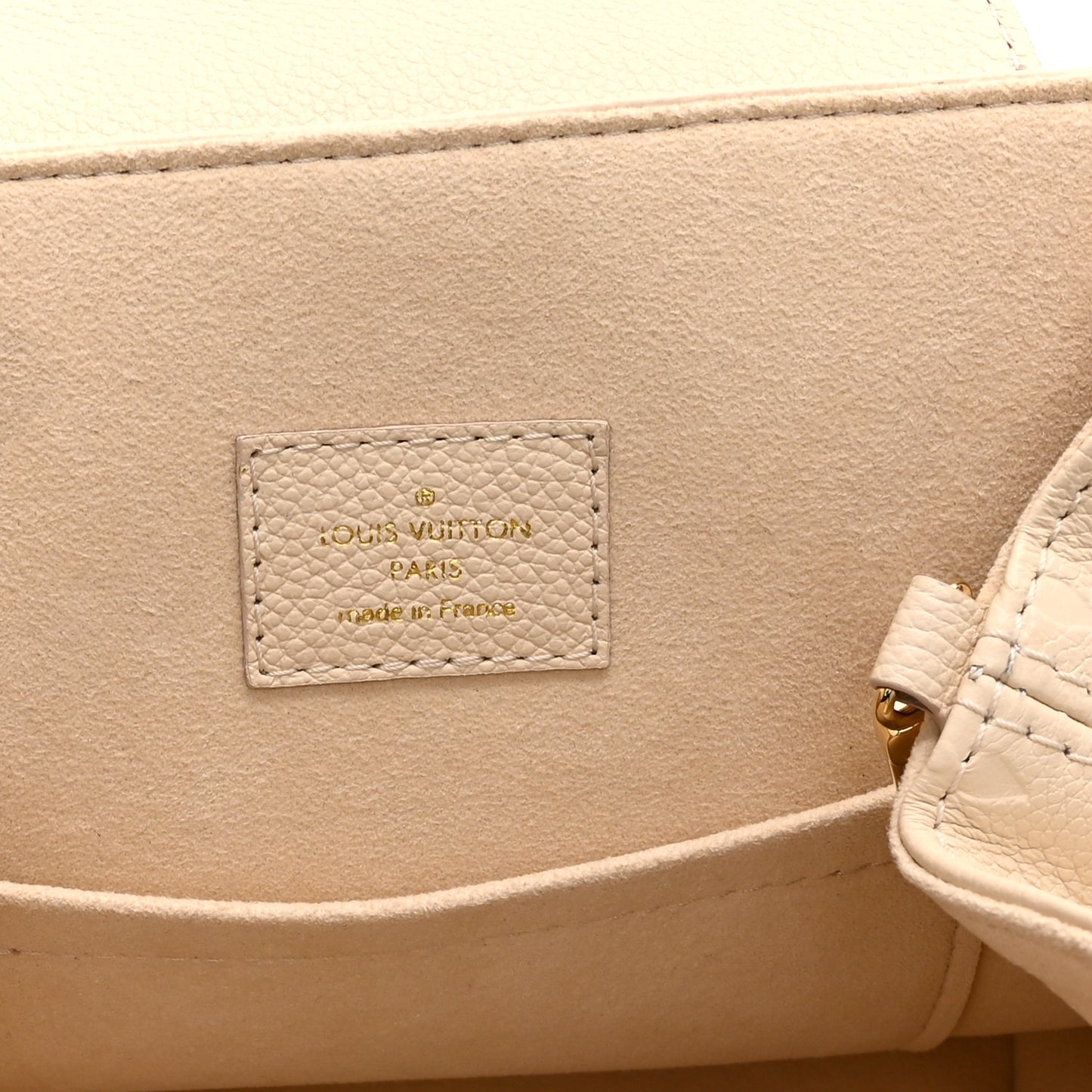 Empreinte Monogram Backup Backpack Cream