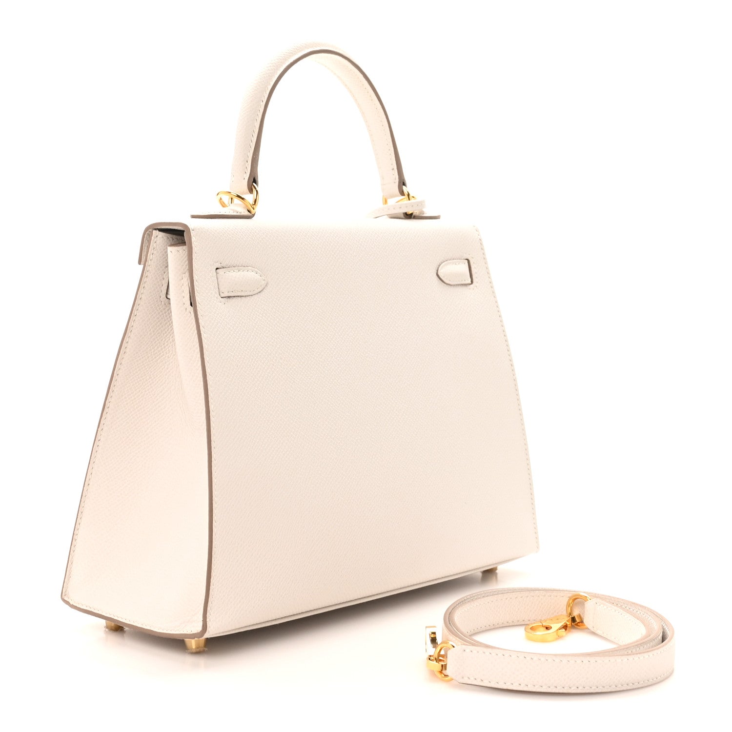 Hermes Epsom Kelly Sellier 25 Gris Pale 3 of 10