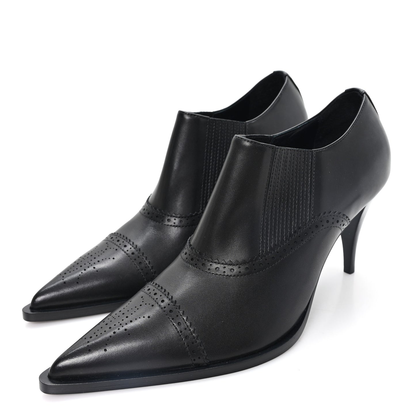 Calfskin Luna Pumps 41 Black