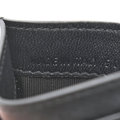 Balenciaga Calfskin Multi Card Case Black 8 of 8