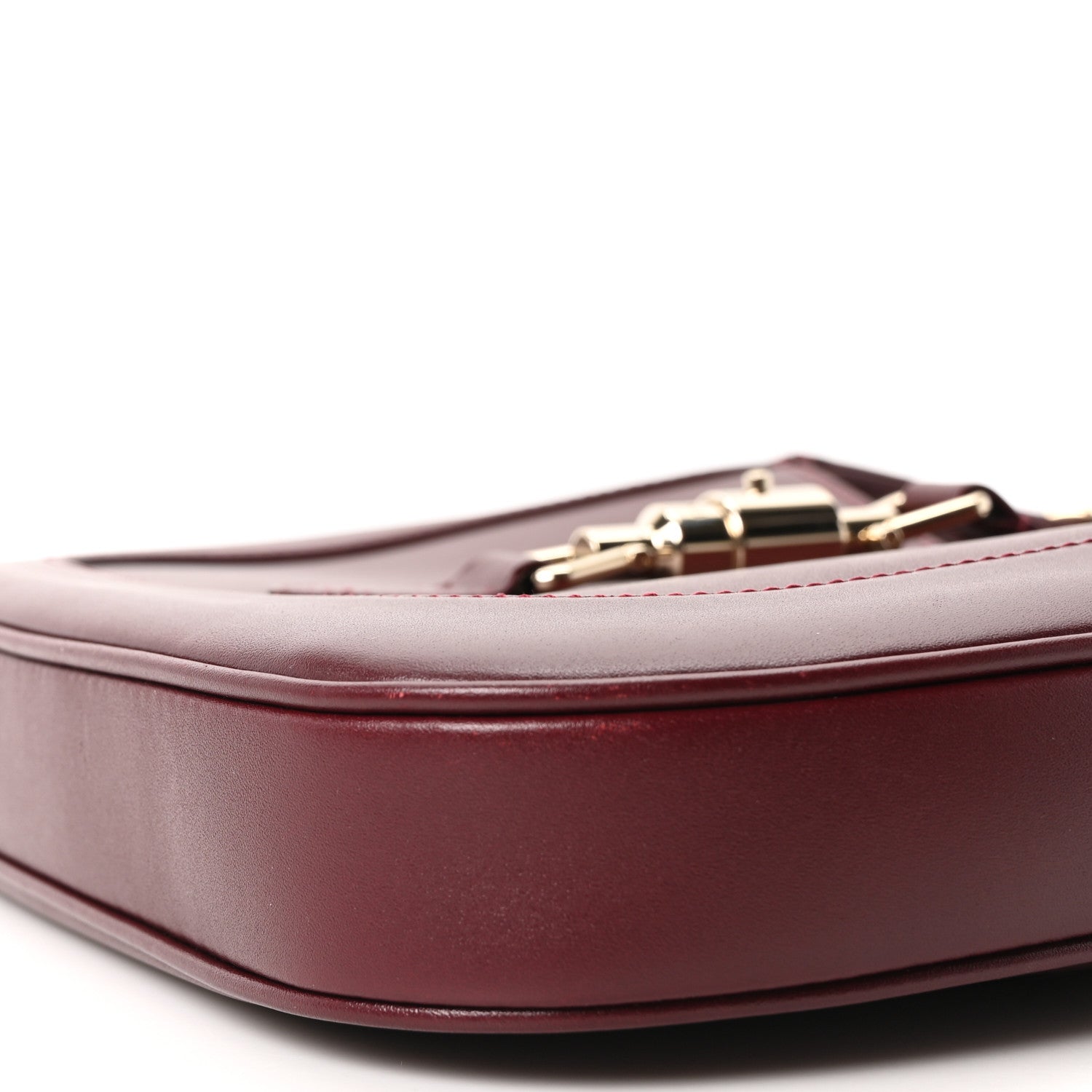 Gucci Ancora Calfskin Medium Jackie Shoulder Bag Rosso 10 of 10