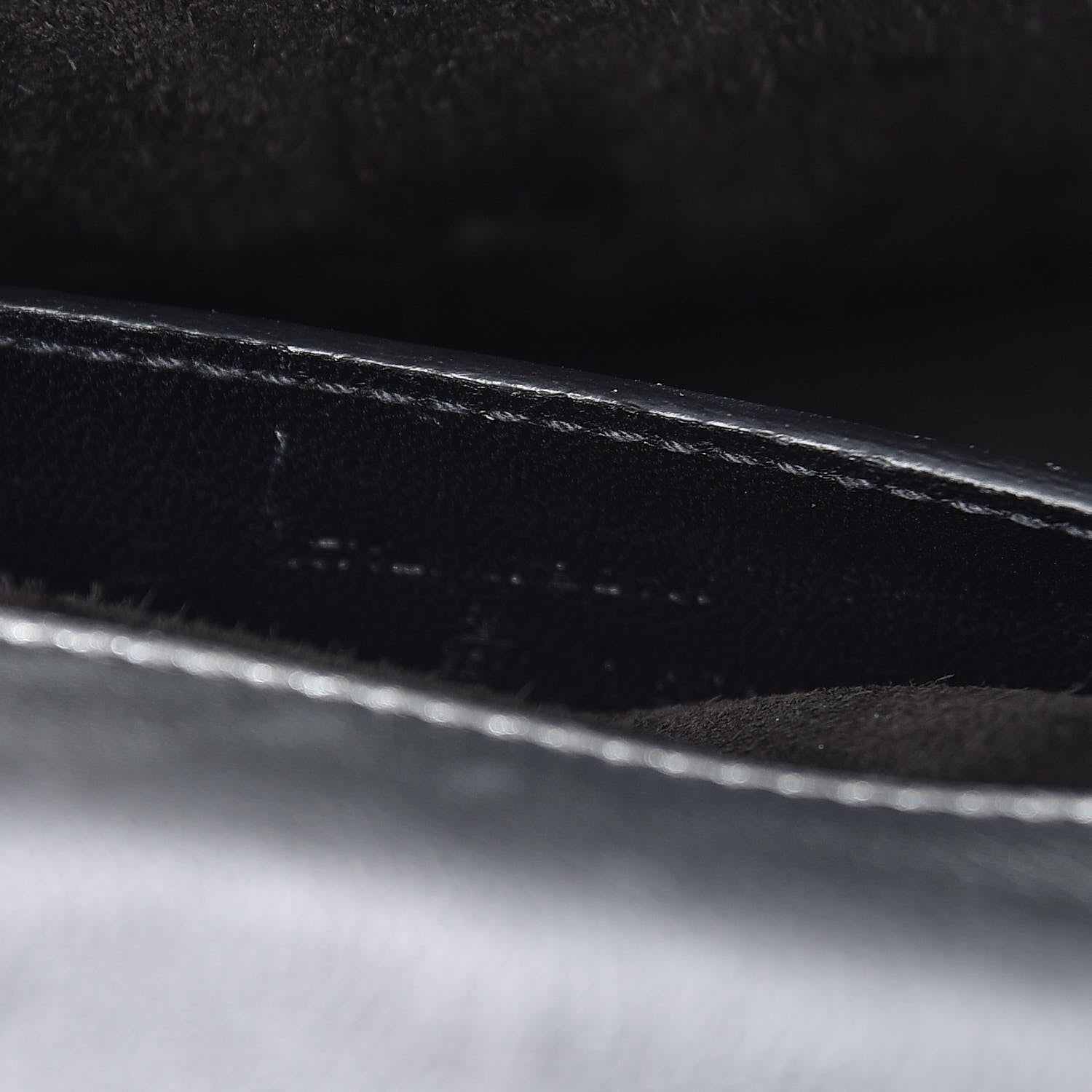 Saint Laurent Metallic Calfskin Matelasse Medium Monogram Satchel Silver 7 of 9