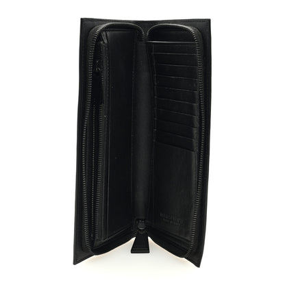Bottega Veneta Nappa Intrecciato Zip Wallet Black 5 of 7