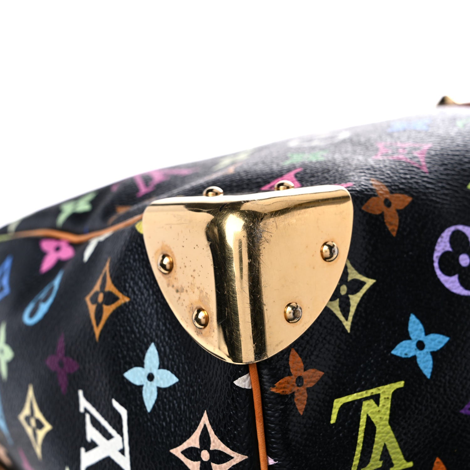 Louis Vuitton Monogram Multicolor Keepall 45 Black 9 of 35