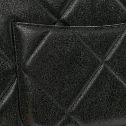 Chanel Lambskin Quilted Large Chanel 19 Cosmetic Case Black 11 of 12