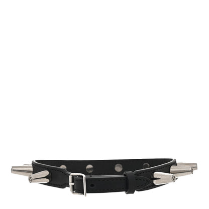 Gucci Calfskin Metal Studded Spike Choker Black 3 of 5