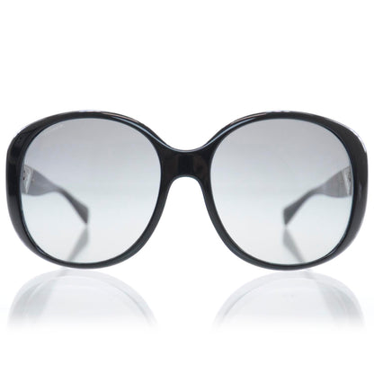 Prada Logo Sunglasses SPR 15O Black 2 of 8