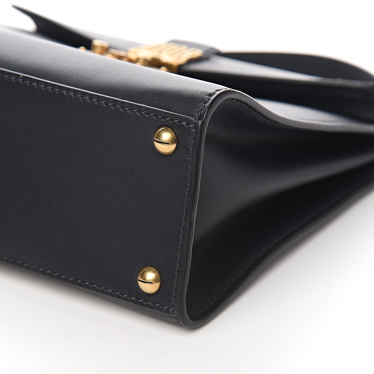 Christian Dior Calfskin Dioraddict Top Handle Black 8 of 9
