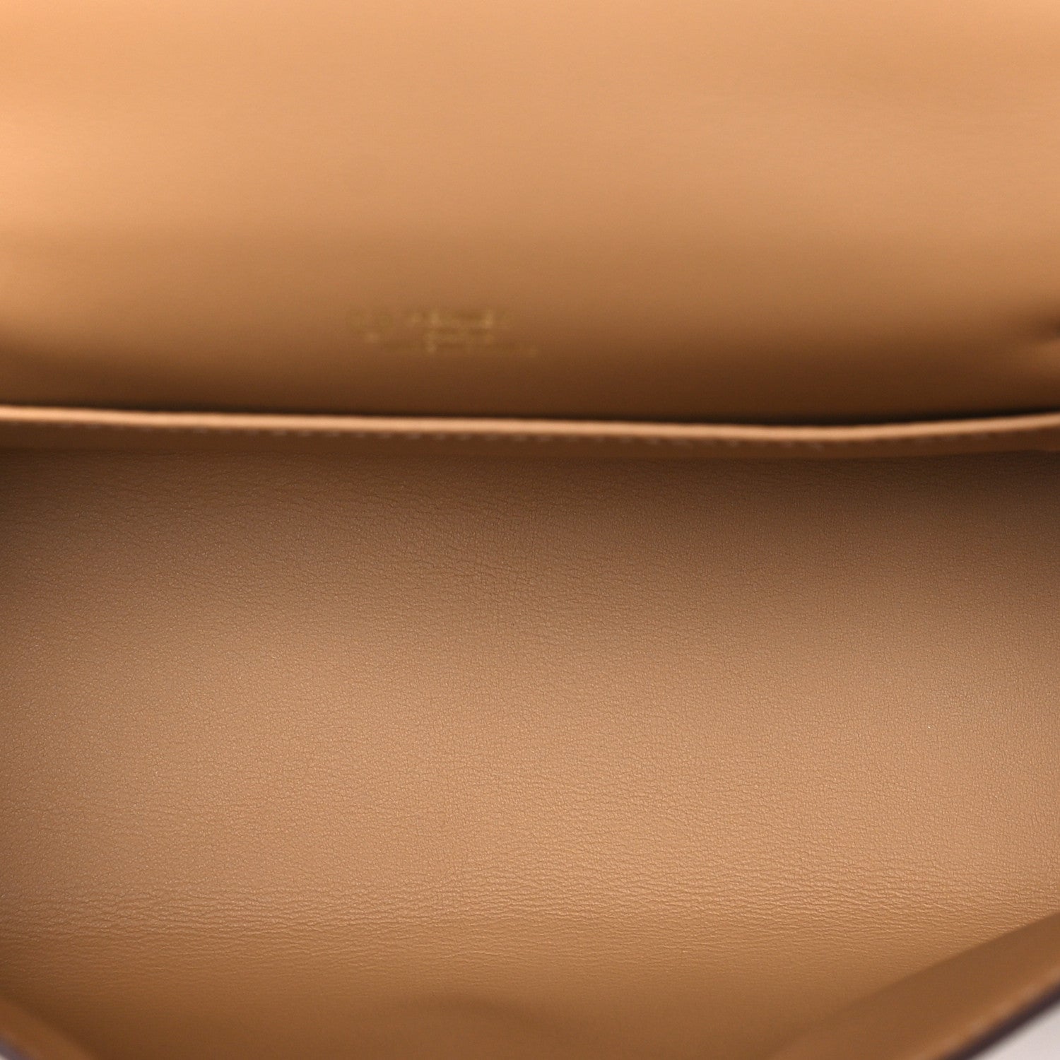 Hermes Swift Horseshoe Kelly Pochette Clutch Nata Biscuit 5 of 11