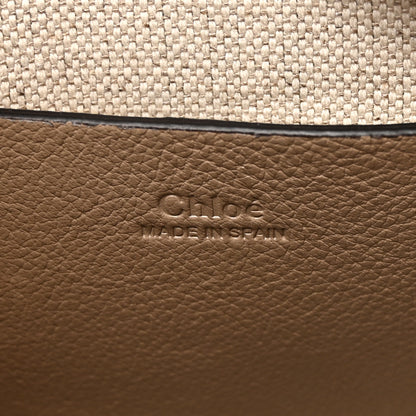 Chloe Grained Buffalo Horse Medal Bucket Bag Boyish Brown 5 of 9