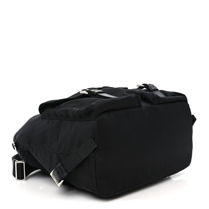 Prada Tessuto Nylon Saffiano Medium Backpack Black 4 of 10