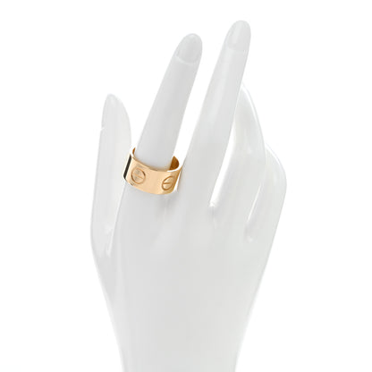 Cartier 18K Yellow Gold 11mm LOVE Ring 62 10 2 of 4